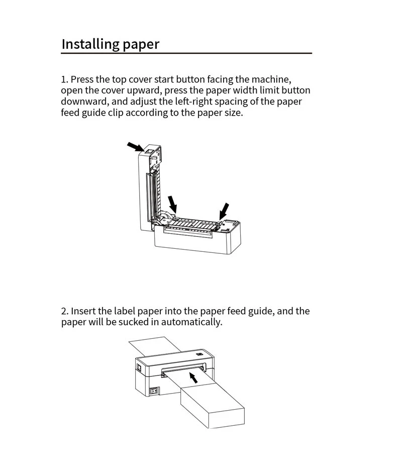 Thermal label printer 4x6